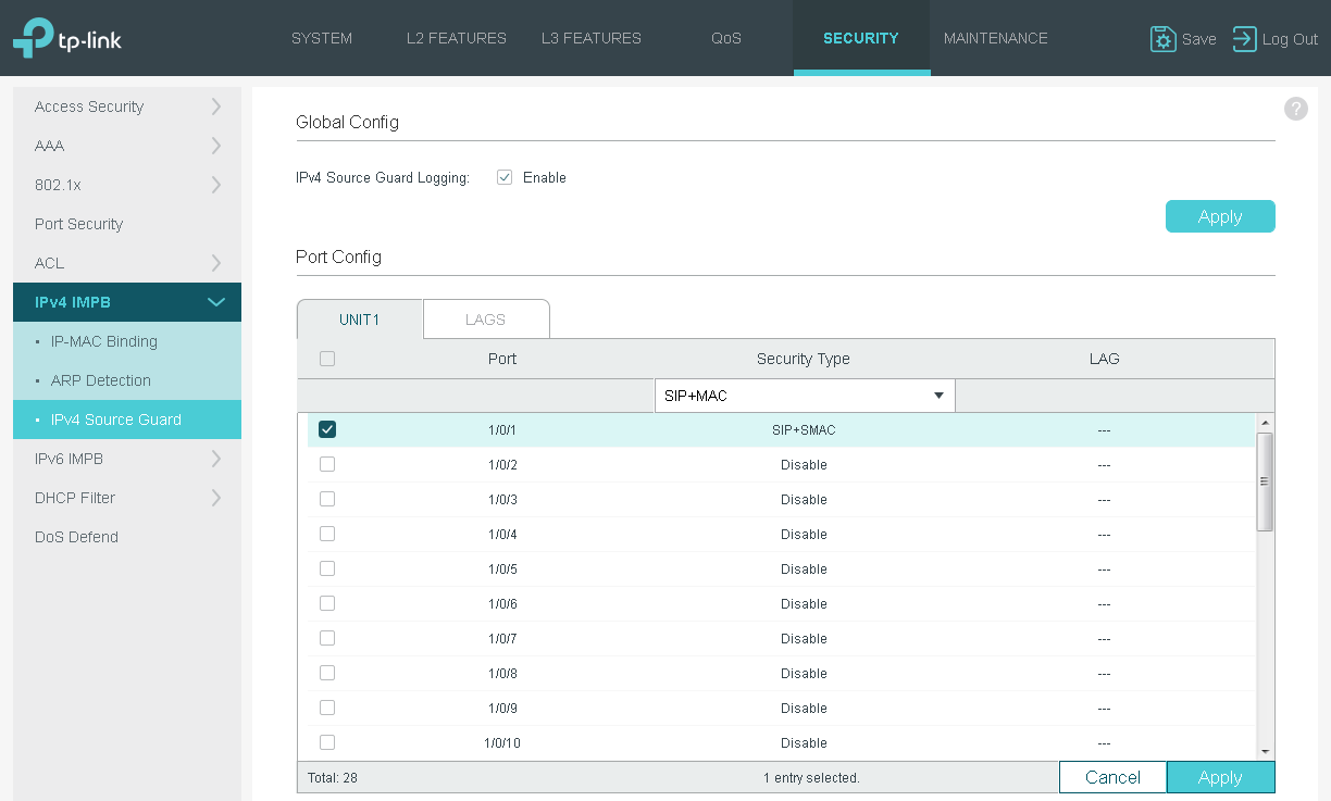 Оптический коммутатор TP-Link T2600G-28SQ для сервис-провайдеров: подробный обзор  - 31